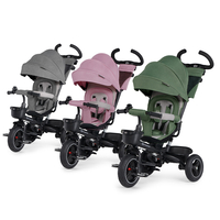  Триколка Kinderkraft SPINSTEP, зелена 