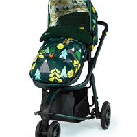 Комплект количка Cosatto Giggle 3 Into the wild 5в1, i-Size база и чувалче за крака