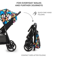 Kinderkraft Grande Plus Детска Количка Happy Shapes