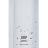 KikkaBoo Твърда PVC Подложка за Повиване 80х50см Stripy Friends