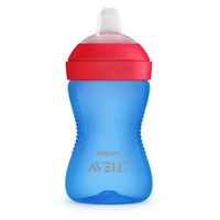 PHILIPS AVENT ЧАША С ТВЪРД НАКРАЙНИК 9м+ 300мл. СИНЯ SCF802/01