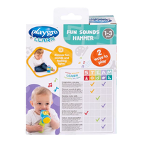 PLAYGRO АКТИВНА ИГРАЧКА СЪС СВЕТЛИНА И ЗВУЦИ ЧУК 12-36М