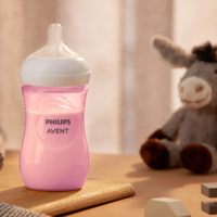Philips AVENT SCY903/11 Шише за Хранене Natural Response 260 мл с Биберон без Протичане Поток 3 от 1м+
