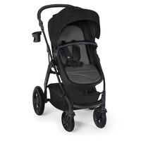 Количка KinderKraft Xmoov 2023, 3в1, Черна