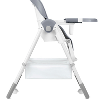 KikkaBoo Стол за Храненe Spicy Grey