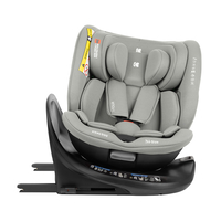 KikkaBoo Стол за Кола 40-150 см i-Tour i-SIZE Light Grey