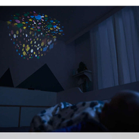 Philips AVENT SCD731/52 DECT Бебефон Температурен Сензор с Успокояваща Нощна Светлина и Приспивни Песни и Нощен Проектор