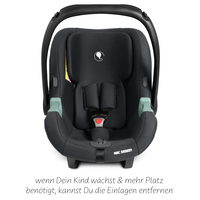ABC Design Infant Car Seat Tulip i-Size for Newborn Babys Кош за Новородено Black