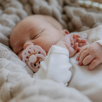 BIBS Boheme Залъгалка от Каучук 1 Брой цвят Baby Blue Blossom Dusky Lilac от 6-18 месеца