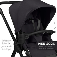 ABC Design Samba 2 Coal Комбинирана Детска Количка 2 в 1