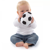 PLAYGRO ТЕКСТИЛНА ФУТБОЛНА ТОПКА 6M+