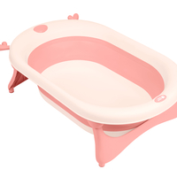 KikkaBoo Вана Сгъваема Foldy Pink