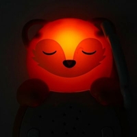 Cloud B Музикален Проектор Играчка с Успокояващи Звуци за Път Sweet Dreamz On the Go Fox