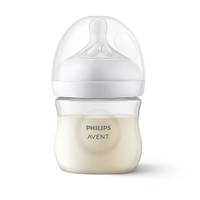 Philips AVENT SCY900/02 Комплект от 2 броя шишета за хранене Natural Response 125 мл с биберон без протичане Natural Response Поток 2 от 0м+