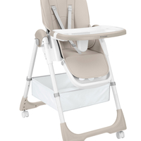 KikkaBoo Стол за Храненe Spicy Beige