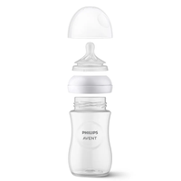 Philips AVENT SCY903/01 Шише за Хранене Natural Response 260 мл с Биберон без Протичане Поток 3 от 1м+
