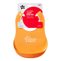 Tommee Tippee Essentials Comfi Neck Мекият Силиконов Лигавник с Джоб