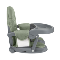 KikkaBoo Седалка за Хранене Повдигаща Pappo Army Green 2025