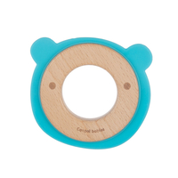 Чесалка дърво-силикон Bear
