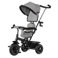  Триколка KinderKraft FREEWAY, Сив меланж 
