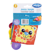 PLAYGRO КНИЖКА ГРИЗАЛКА ДЖУНГЛА 3М+
