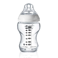 Tommee Tippee Стъклено Шише за Хранене Easi-Vent  250 ml 0м+
