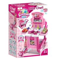  Детска кухня Buba Kitchen little Chef 008-927, Розова 