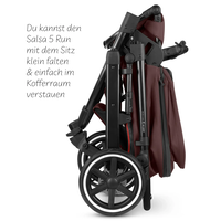 ABC Design Running Stroller Salsa 5 Run Umbra Комбинирана Спортна Детска Количка