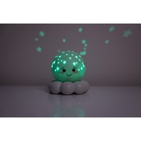 Cloud B Нощна Лампа Twinkles To Go Octo Pastel Green