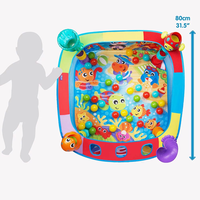 PLAYGRO АКТИВНА ГИМНАСТИКА БАСЕЙН С 30 ТОПКИ 6М+