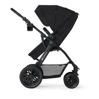 Количка KinderKraft Xmoov 2023, 3в1, Черна