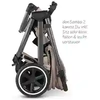 ABC Design Samba 2 Camel Комбинирана Детска Количка 2 в 1
