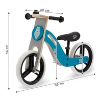  Колело за баланс KinderKraft UNIQ Turquoise 