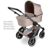 ABC Design Salsa 5 Air Camel Комбинирана Детска Количка 2 в 1