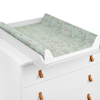 KikkaBoo Мека PVC Подложка за Повиване 70х50см Secret Garden Green