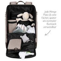 ABC Design Раница за Памперси Diaper Changing Backpack Active Camel