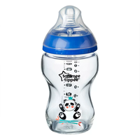 Tommee Tippee ШИШЕ ЗА ХРАНЕНЕ EASI VENT СТЪКЛЕНО 250 ml. 0м+ момче