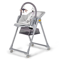  Столче за хранене KinderKraft LASTREE, сиво 