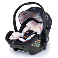 Комплект количка Cosatto Giggle Quad NIGHT RAINBOW 5в1, i-Size база и чувалче за крака