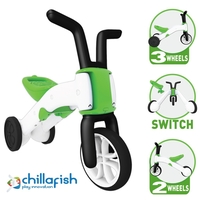  Колело за балансиране Chillafish Bunzi 2в1, Зелено 