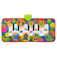 PLAYGRO МУЗИКАЛНО ПИАНО-ПЪТЕКА 3-В-1 СЪС ЗВУЦИ ОТ ДЖУНГЛАТА 6М+