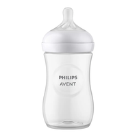 Philips AVENT SCY903/01 Шише за Хранене Natural Response 260 мл с Биберон без Протичане Поток 3 от 1м+