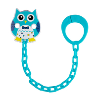 Клипс за залъгалка със синджир,  Owls