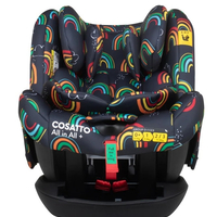  Столче за кола Cosatto All in All +, CT5022, Disco rainbow 