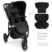 ABC Design Running Stroller Salsa 5 Run Coal Комбинирана Спортна Детска Количка