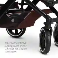 ABC Design Salsa 5 Air Umbra Комбинирана Детска Количка 2 в 1