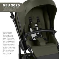 ABC Design Running Stroller Salsa 5 Run Avocado Комбинирана Спортна Детска Количка