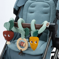 TINY LOVE Spiral Stroller Мека и гъвкава спирала за количка или бебешка кошара от Еко серията Garden of Adventures 0м+