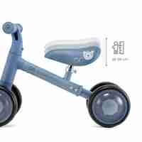 KinderKraft CUTIE FLASH BLUE Колело За Баланс