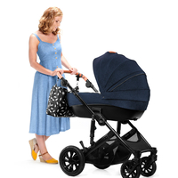 Бебешка количка KinderKraft PRIME 2в1, Синя